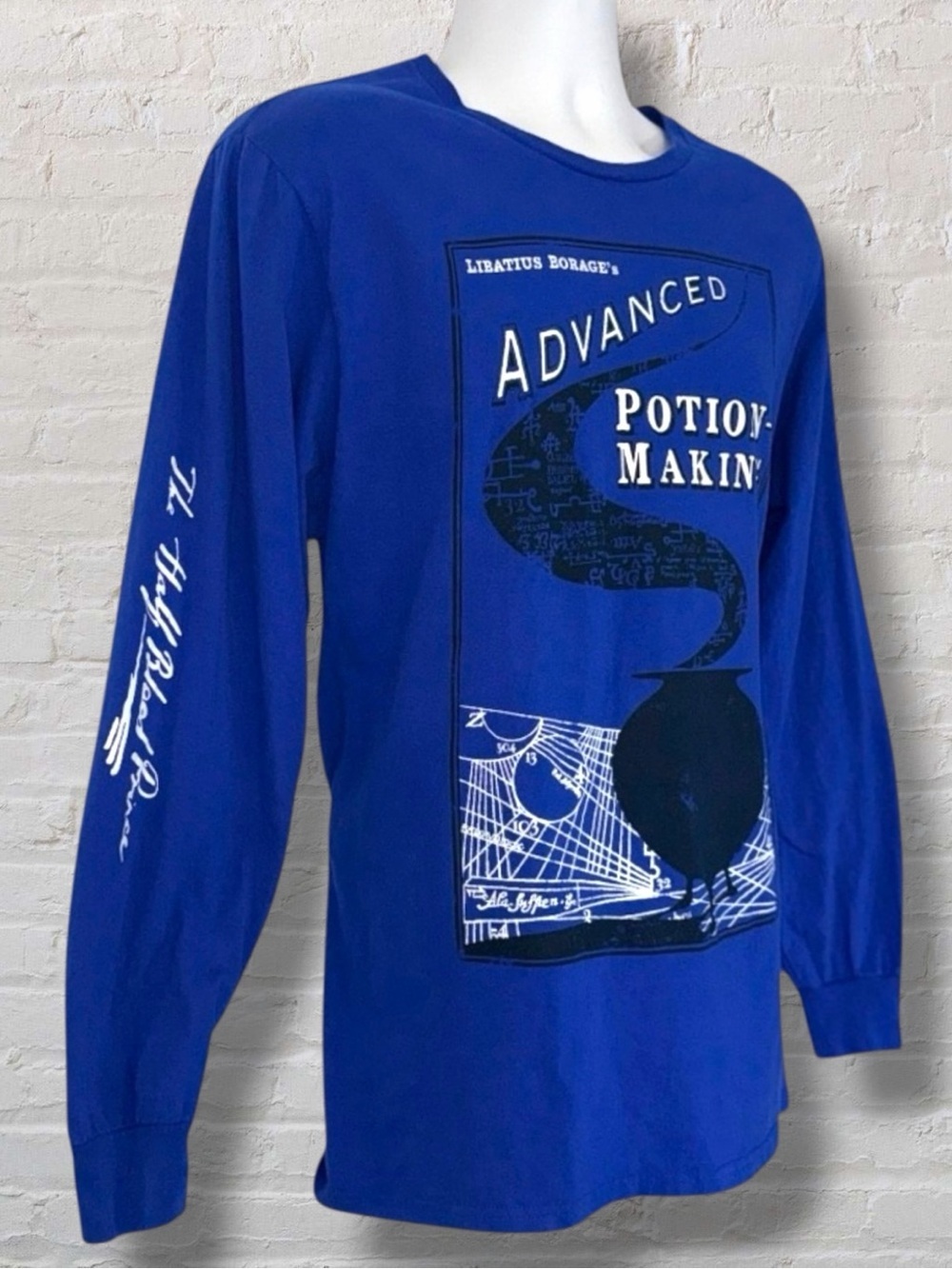 LootCrate Harry Potter Potion-Making - Unisex Longsleeve Tee - Blue - Size Large